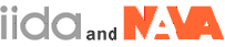ロゴ: 「iida & NAVA」