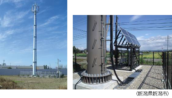 写真: トライブリッド基地局 〈新潟県新潟市〉
