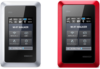 写真: Wi-Fi WALKER WiMAX2+