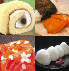 写真: 「auショッピングモール」特設コーナー商品の一例