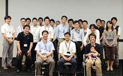 写真: 参加した社員