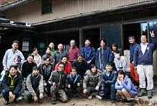 写真: 参加した社員