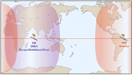 Image: Service area through February 24, 2009