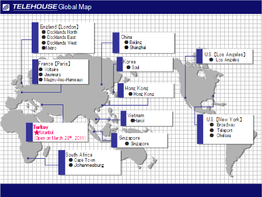 image: TELEHOUSE global map
