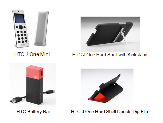 Image: HTC J One Mini HTC Battery Bar HTC J One Hard Shell with Kickstand HTC J One Hard Shell Double Dip Flip
