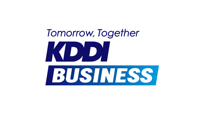 KDDI BUSINESSロゴ 縦積み