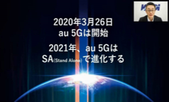 2020年3月26日 au 5Gは開始 2021年、au 5GはSAで進化する