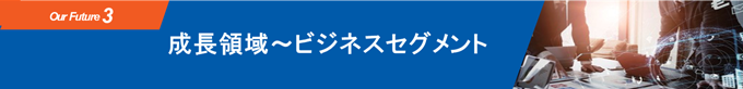 成長領域～ビジネスセグメント