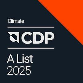 Logo: CDP Climate Change A List 2025