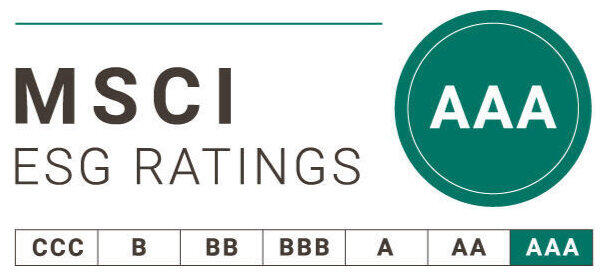 Logo: MSCI ESG RATINGS