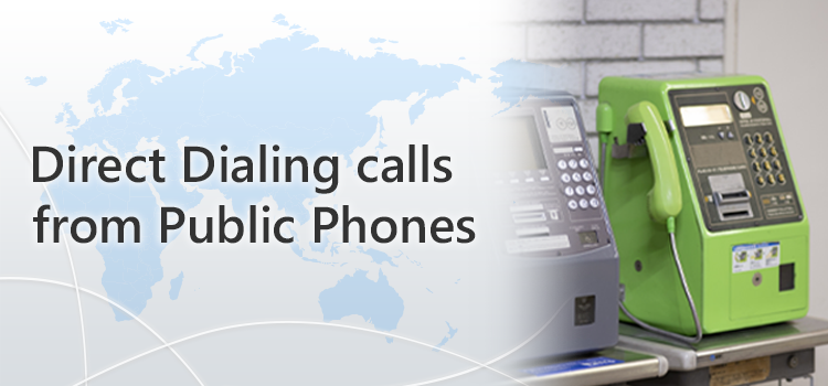 Direct Dialing Calls from Public Phones